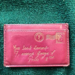 Yves saint Laurent card holder